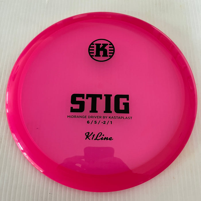 Clear Pink/Black Stamp/174g