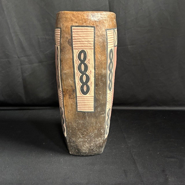 Kenyan Illustrated Vase