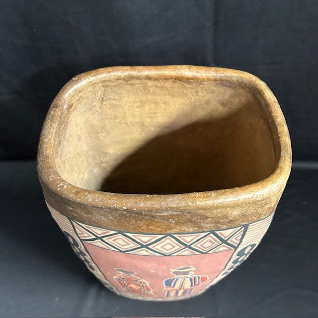 Kenyan Illustrated Vase
