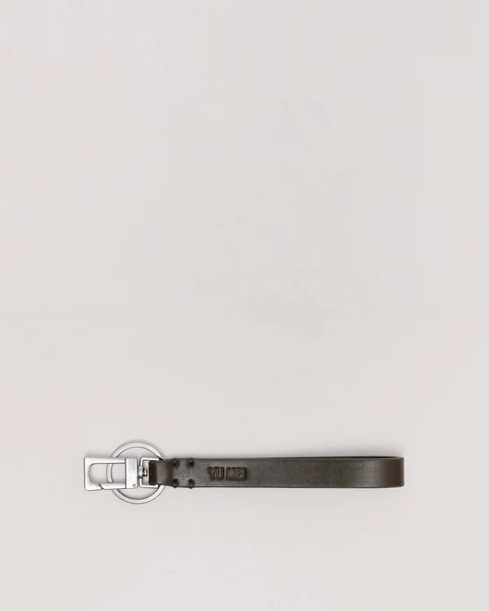 Key Fob | Black Olive Lambskin