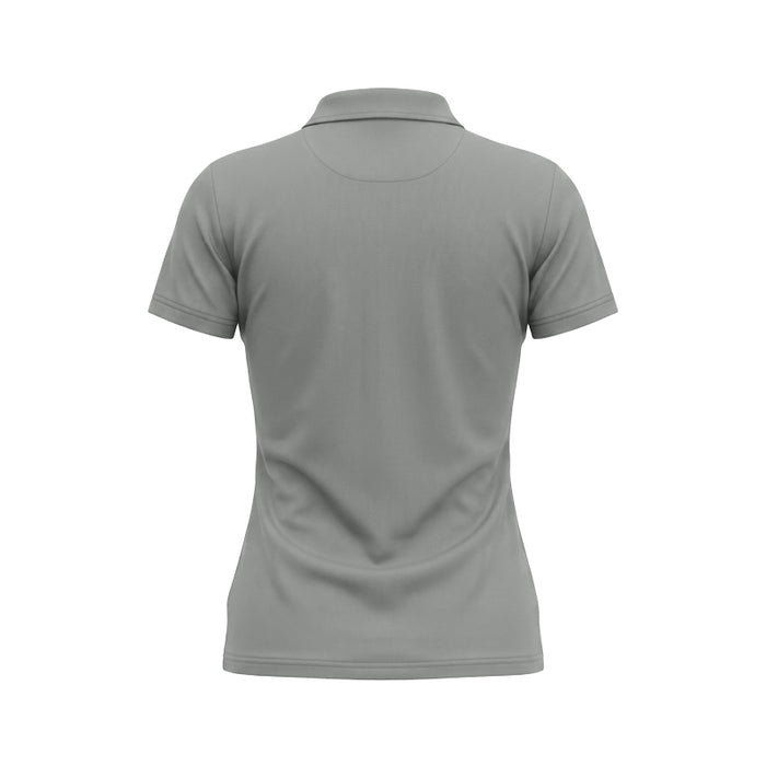 Khansa Grey Polo Shirt Women