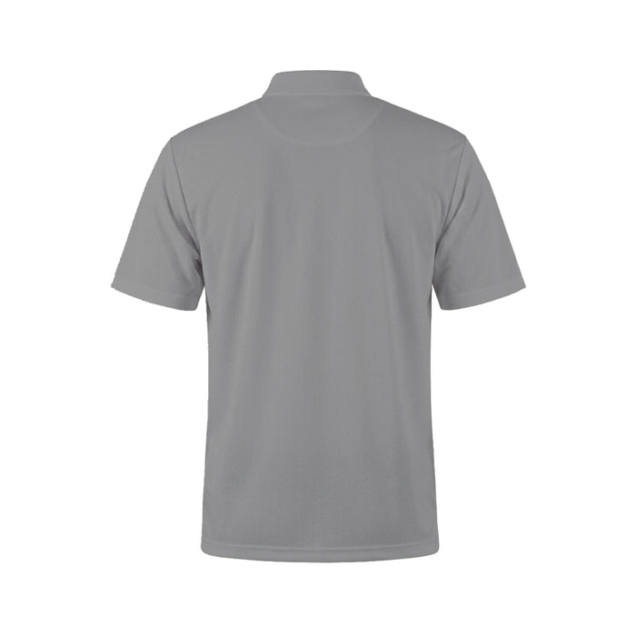 Khansa Grey/Grey Training Polo Shirt Pria