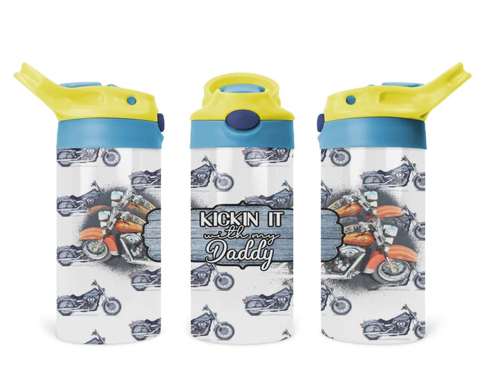 Kickin’ It With Daddy | Kids Tumbler