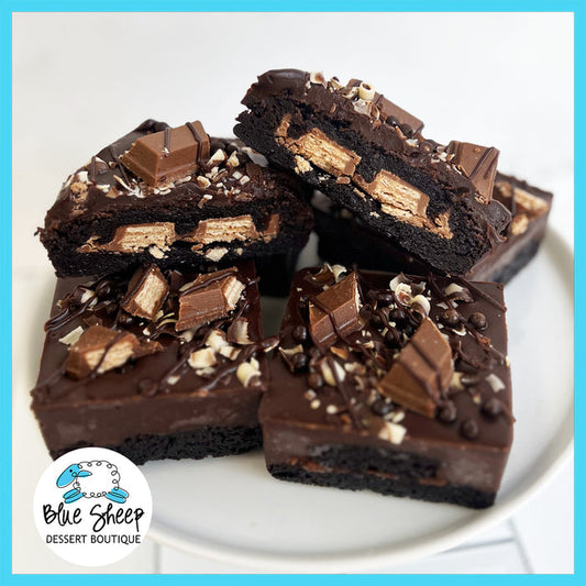 killer kit kat stuffed brownie