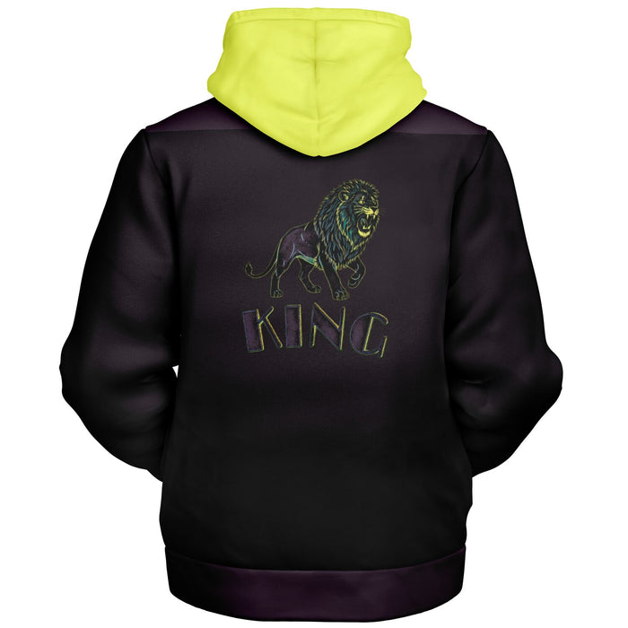 KING 01-01 Men's Designer Microfleece Zip Hoodie
