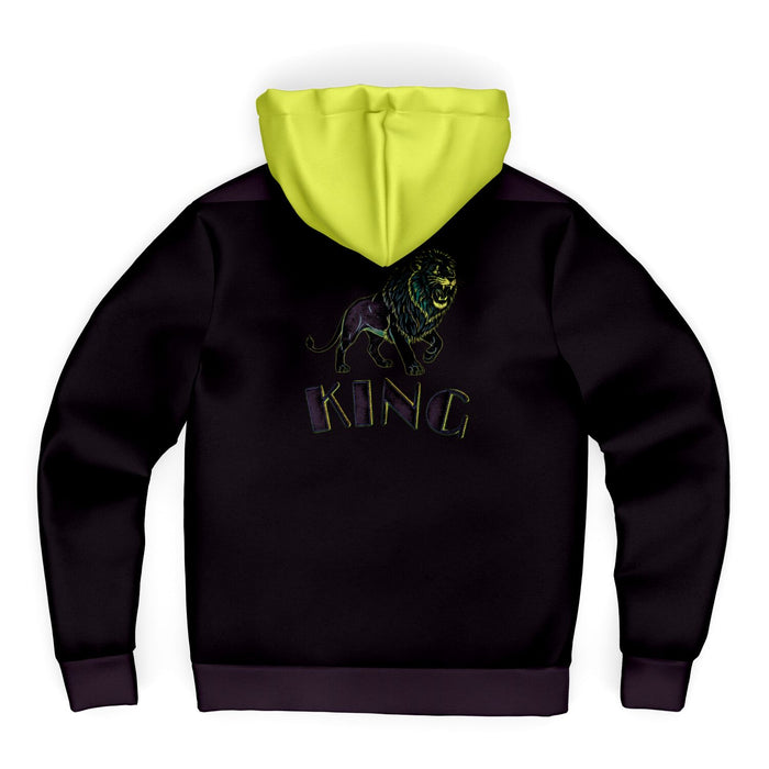 KING 01-01 Men's Designer Microfleece Zip Hoodie