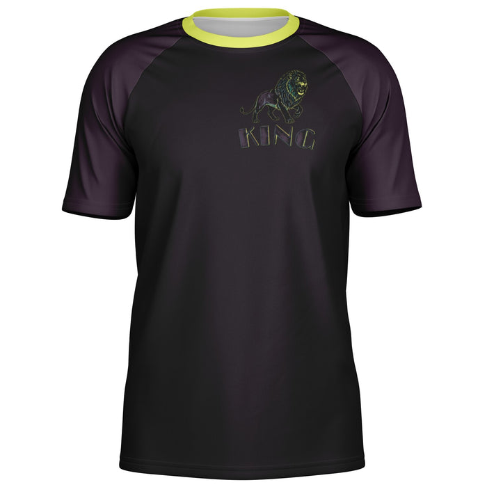 KING 01-01 Men's Designer Raglan T-shirt