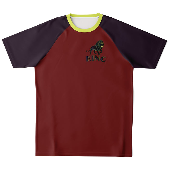 KING 01-02 Men's Designer Raglan T-shirt