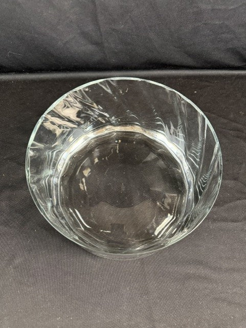 Krosno Swirl Glass Decorative Bowl