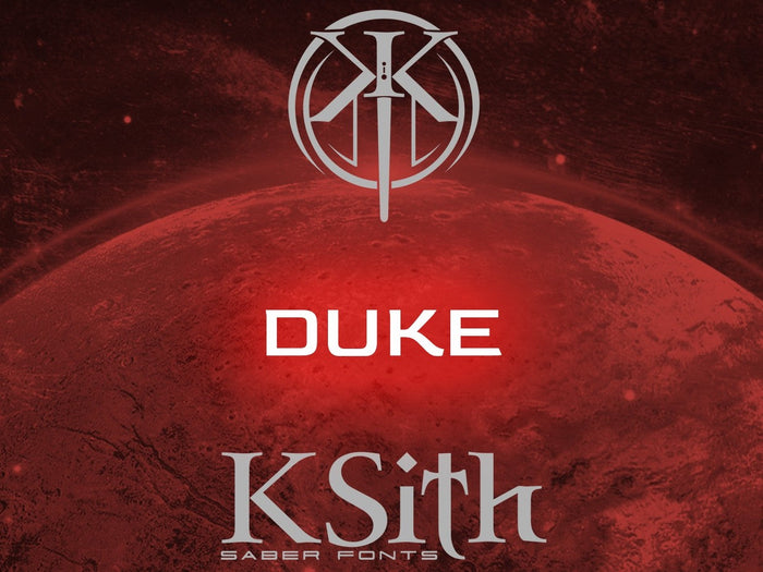 KSith Fonts - DUKE-Padawan Outpost
