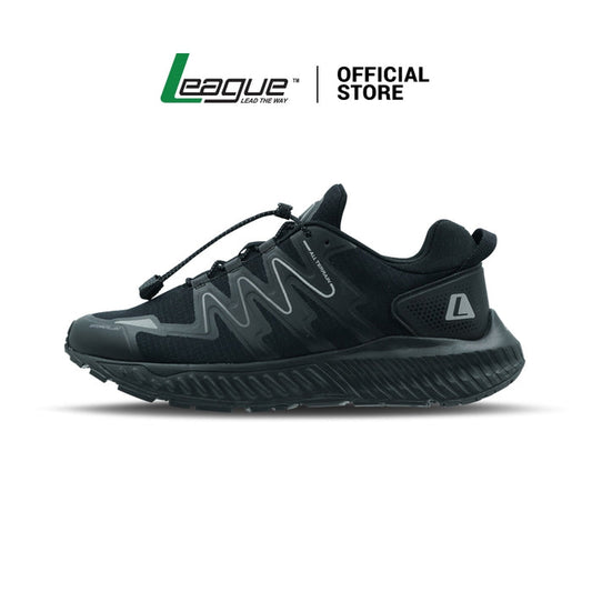 Kumo 2 Black/Black Sepatu Lari Pria