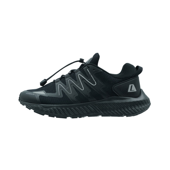 Kumo 2 Black/Black Sepatu Lari Pria