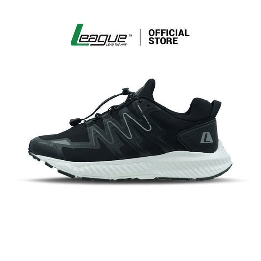 Kumo 2 Black/White Sepatu Lari Pria