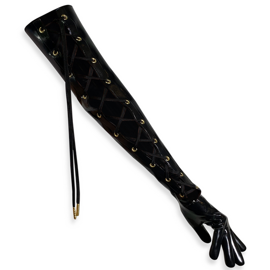 Laced Opera Gloves Womens - Vex Inc. | Latex Clothing