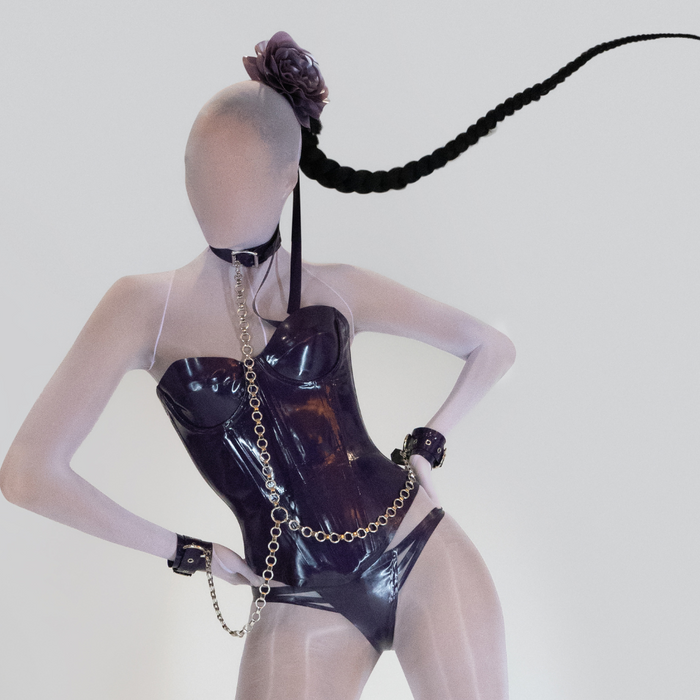 Latch Choker READY TO SHIP - Vex Inc. | Latex Clothing