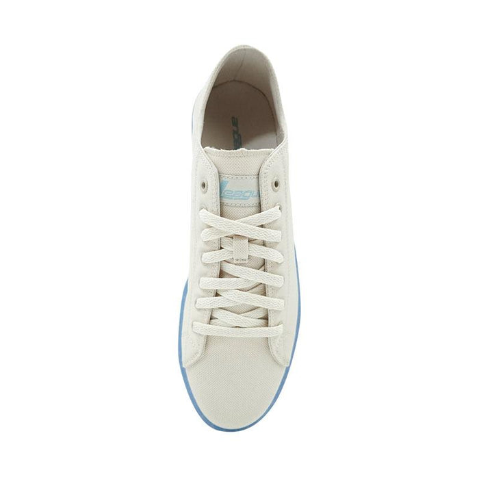 League J-Street Nylon FS White/Blue Loafers Pria