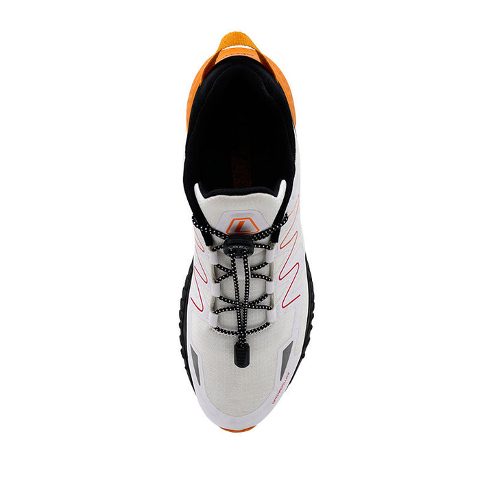 League Kumo 2 White/Black Sepatu Running Pria