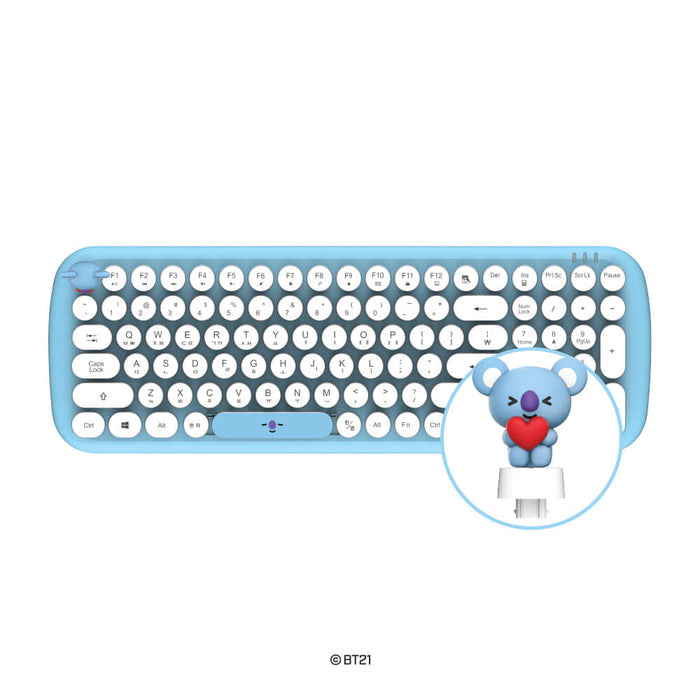 [LINE X BT21] Wireless Retro Keyboard