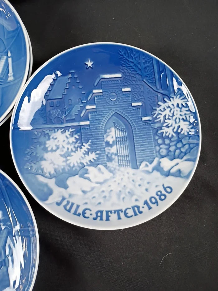 Lot Of 11 VTG Bing & Grondhal Christmas Plates