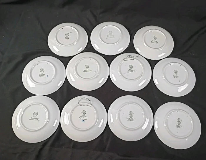 Lot Of 11 VTG Bing & Grondhal Christmas Plates