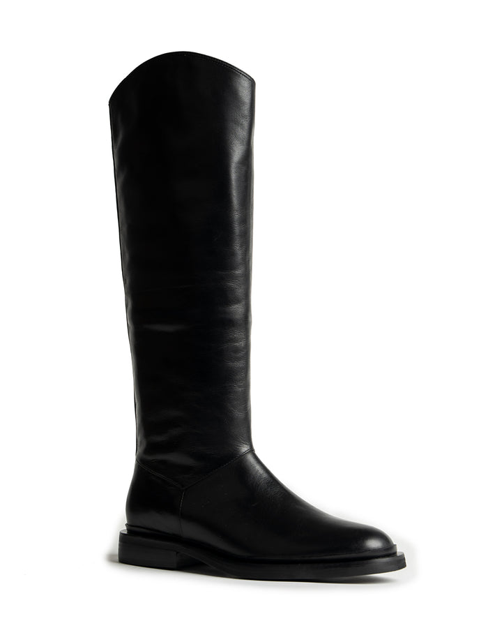 Lou Knee High Boot | Black