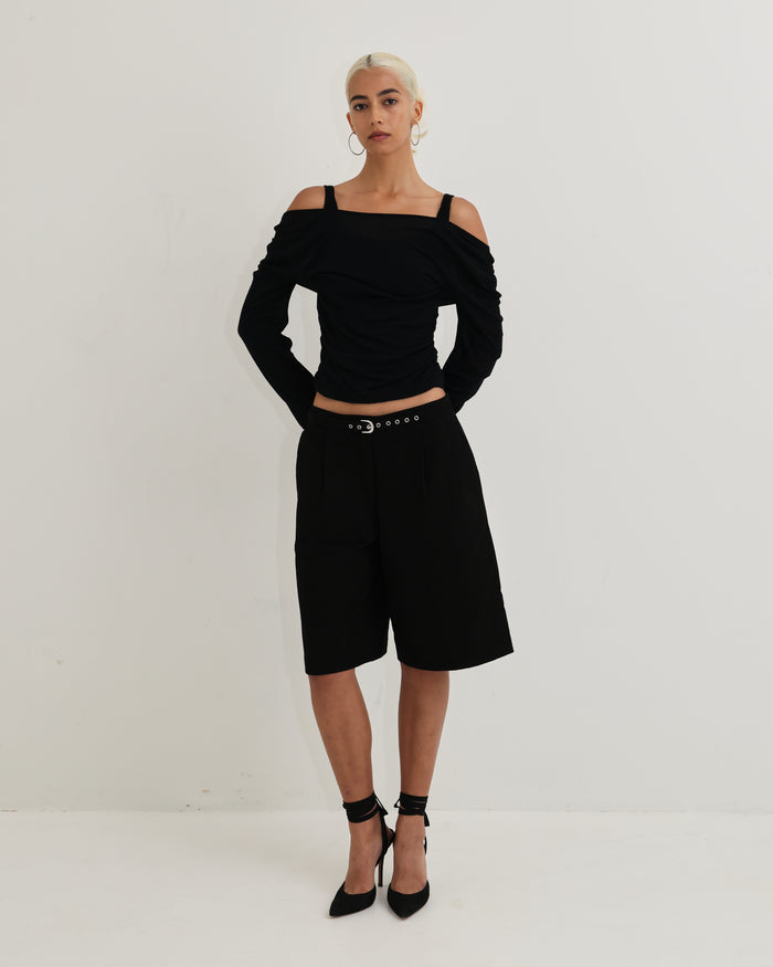 LS LAYERED TANK - BLACK