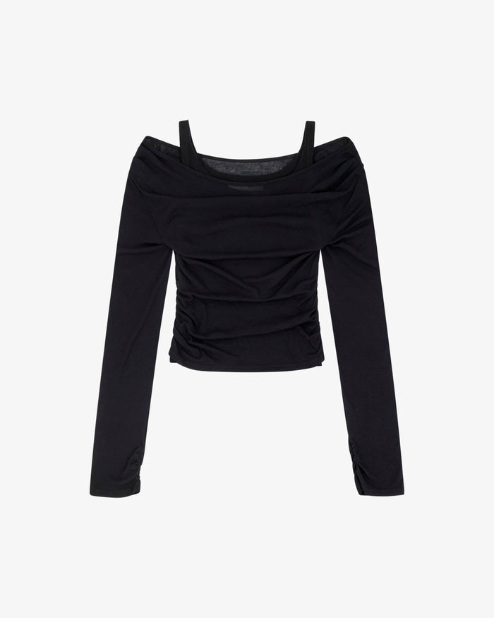 LS LAYERED TANK - BLACK