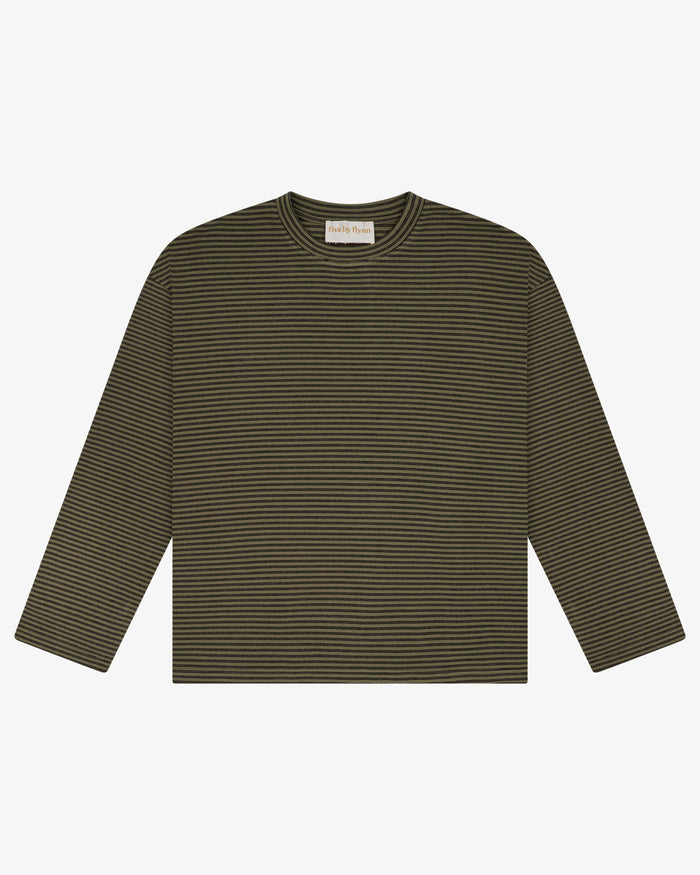 LS Stripe Tee - Stripe