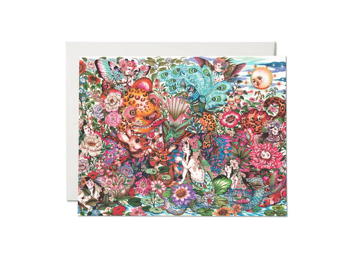 Majestic Creatures everyday greeting card