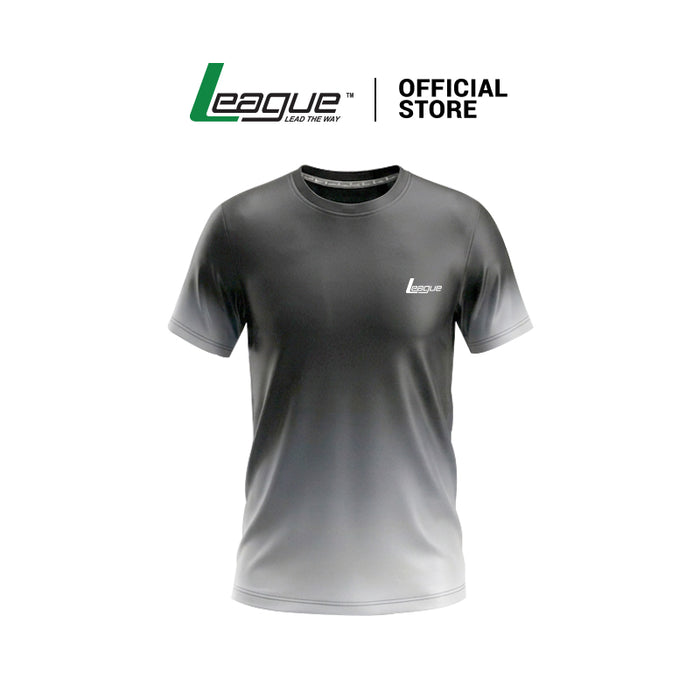Malvin Dark Grey Running Jersey Pria