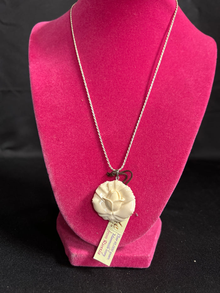 Mammoth Flower Pendant