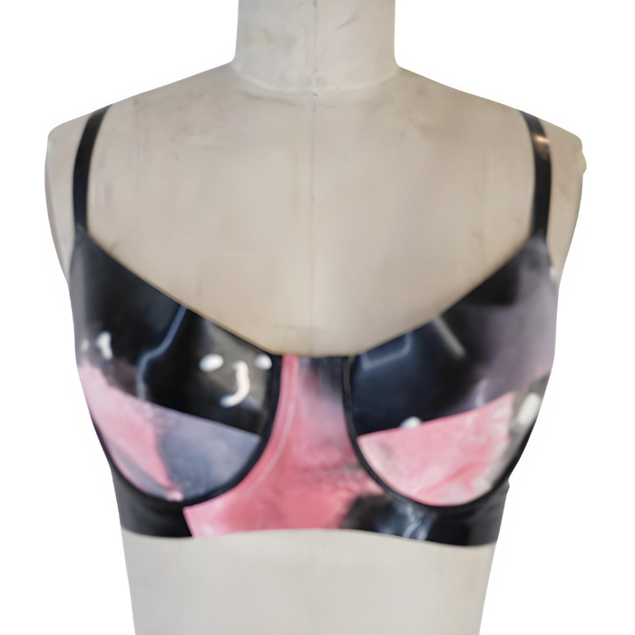 Marble Print Underwire Bra READY TO SHIP - 36C - Vex Inc. | Latex Clothing