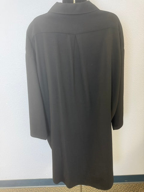 Mary DeAngelis 100% Wool Shacket Coat L
