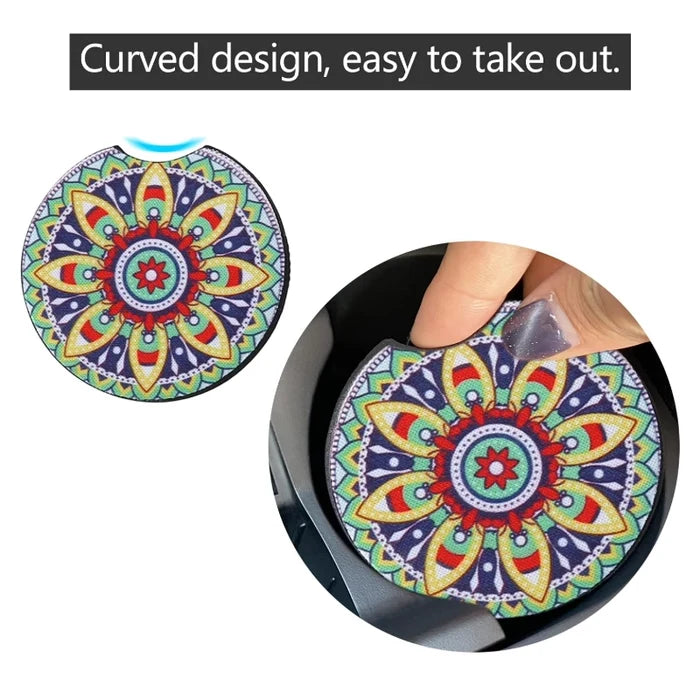 Mechanical Blooms | Car Coaster Set