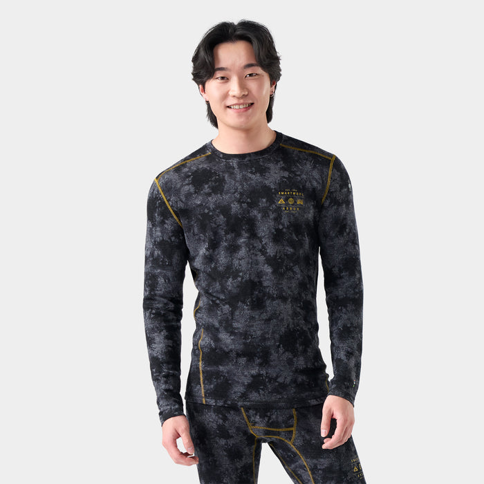 Black Tie Dye-Honey Gold / L