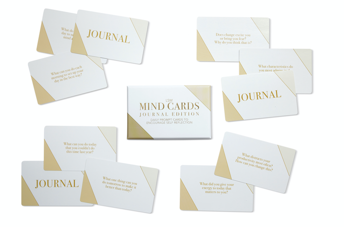 Mind Cards: Journal Edition - Self Care