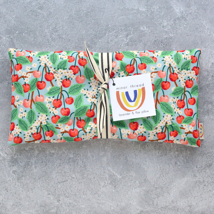 Minor Thread - Cherry Blossom Orchard Weighted Eye Pillow: Lavender