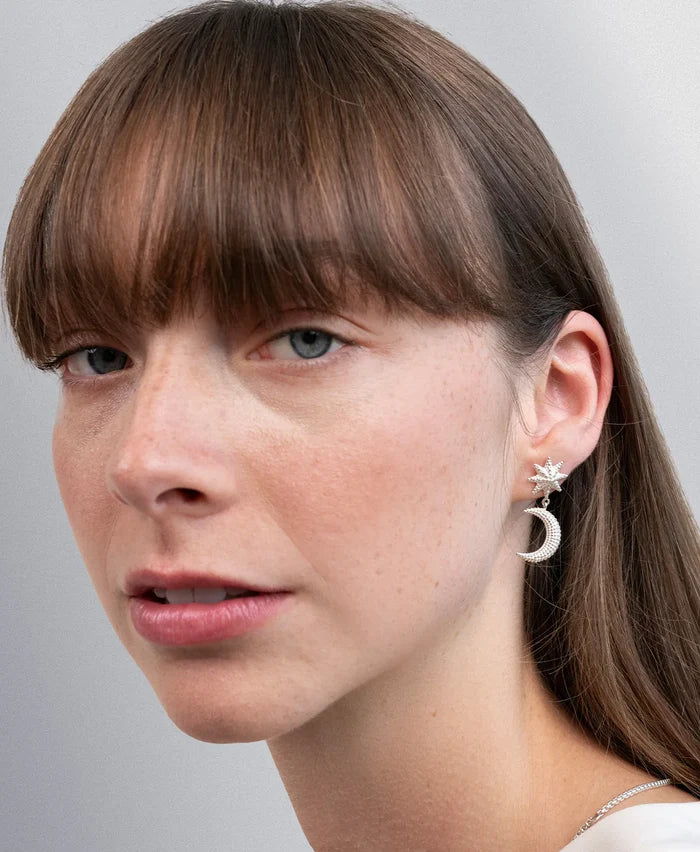 Moonlight Earrings | Sterling Silver