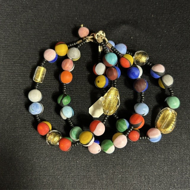 Multicolored Beaded Bracelet