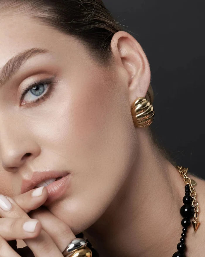 Mystique Earrings | Gold