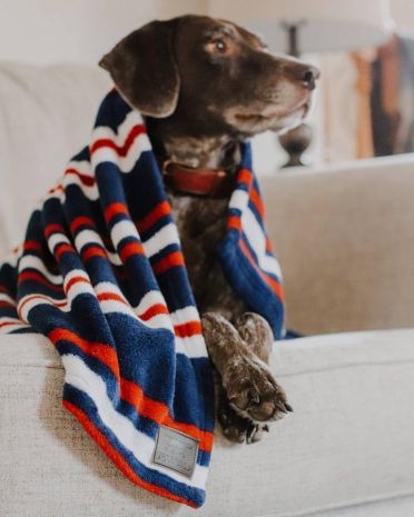 Nautical Stripe Blanket