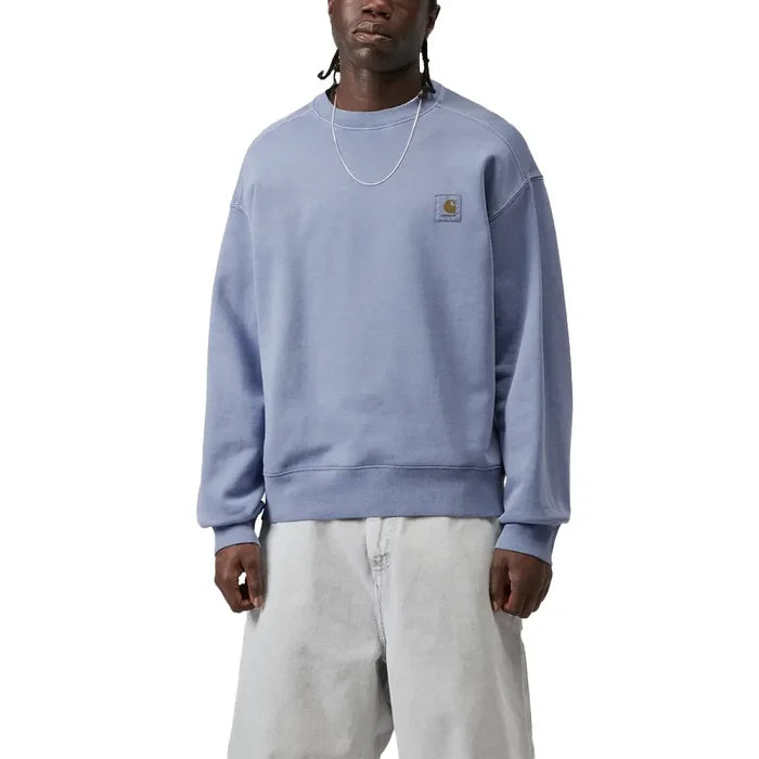 Nelson Sweatshirt 'Gentle Blue (Garment Dyed)'