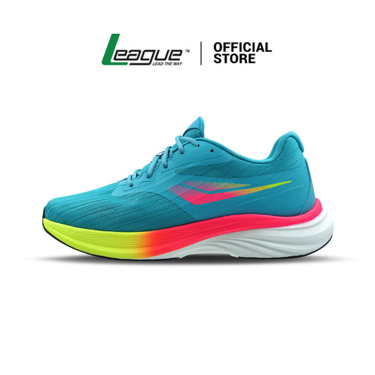 Neorun Blue/Pink Sepatu Lari Pria