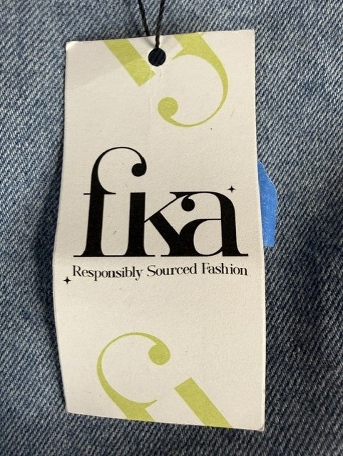 NEW Fika England Denim Shorts 10 S