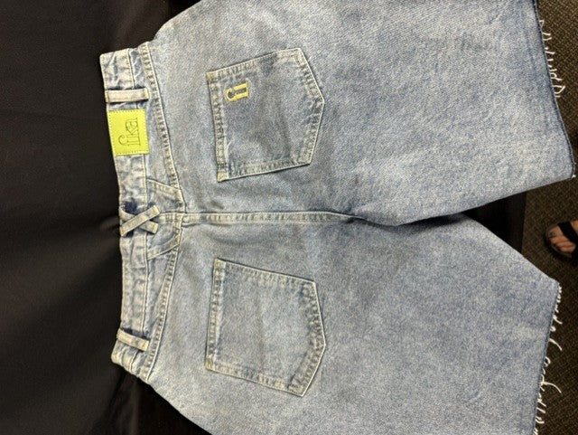 NEW Fika England Denim Shorts 10 S