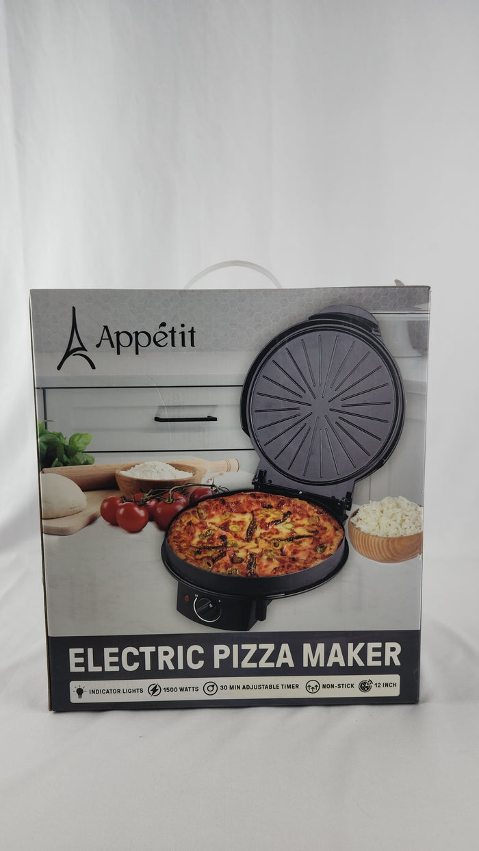 NIB Appetit Electric Pizza Maker