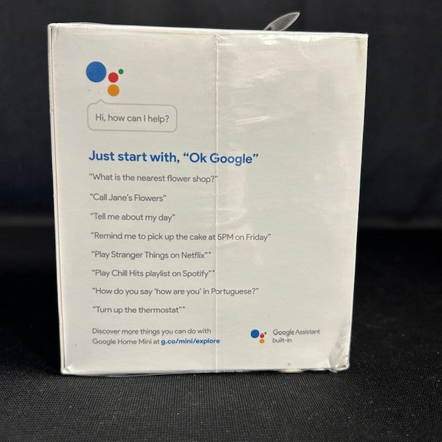 NIB Google Home Mini 1st Generation