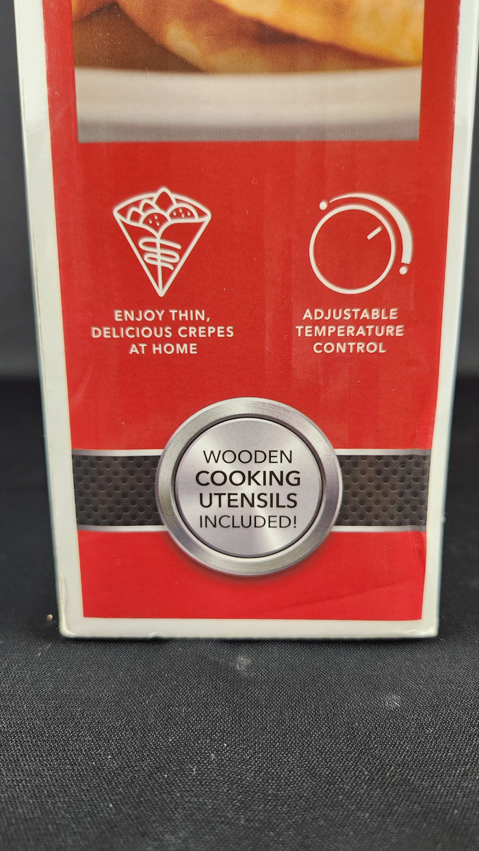 NIB Parini Electric Crepe Maker & Griddle