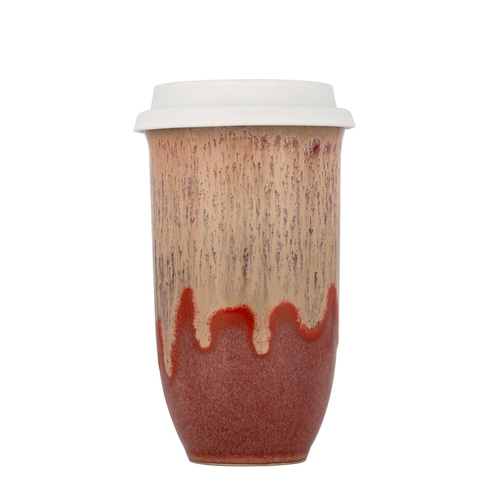 Nova Ceramics Travel Mugs - Jupiter Ceramic Travel Cup – 16oz with Lid & Sleeve