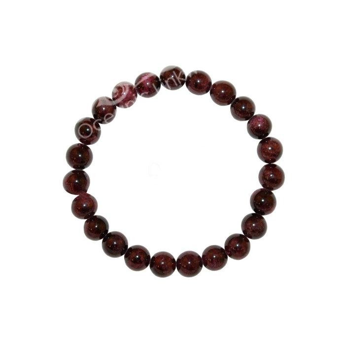 Oceanic Linkways Inc - BRACELET - GARNET (7-8 MM) 7.15-7.25" (PC)